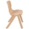 Emma and Oliver 2 Pack Plastic Stack School Chair with 13.25"H Seat, K-2 School Chair